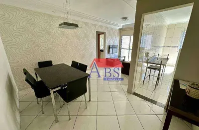 Apartamento com 2 dormitórios para alugar, 76 m² por R$ 3.000,01/mês - Aviação - Praia Grande/SP