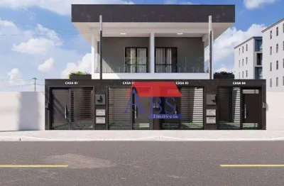 Casa com 2 dormitórios à venda, 70 m² por r$ 380.000,00 - jardim casqueiro - cubatão/sp