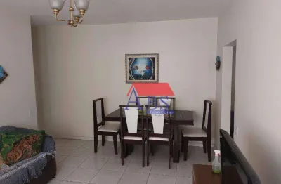 Apartamento com 1 dormitório à venda, 60 m² por r$ 330.000,00 - itararé - são vicente/sp