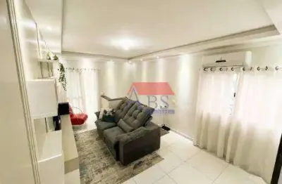 Casa com 2 dormitórios à venda, 90 m² por r$ 380.000,00 - vila nova - cubatão/sp