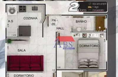 Apartamento bem localizado. aceita fgts e financiamento.