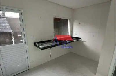 Casa com 2 dormitórios à venda, 60 m² por r$ 315.000,00 - aviação - praia grande/sp