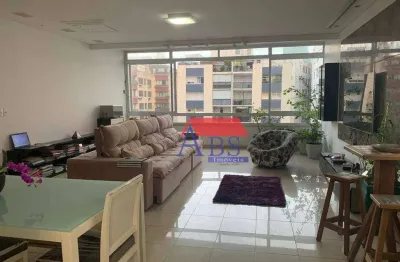 Apartamento com 3 dormitórios à venda, 137 m² por r$ 910.000,00 - gonzaga - santos/sp