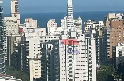 Apartamento com 2 dormitórios para alugar, 65 m² por r$ 6.900,02/mês - boqueirão - santos/sp