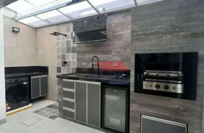 Casa com 2 dormitórios à venda, 88 m² por r$ 600.000,00 - vila guilhermina - praia grande/sp