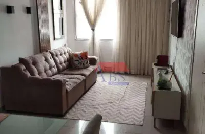 Apartamento com 2 dormitórios à venda, 89 m² por r$ 420.000,00 - centro - são vicente/sp
