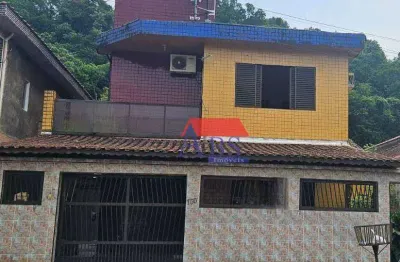 Sobrado com 5 dormitórios à venda, 209 m² por r$ 900.000,00 - vale verde - cubatão/sp