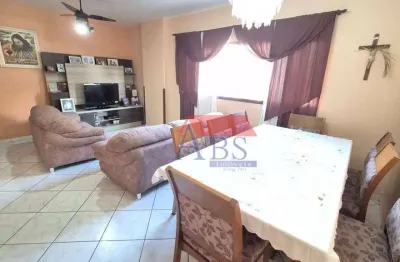 Apartamento com 3 dormitórios lazer completo e vista para o mar à venda, 102 m² por r$ 499.000 - gonzaguinha - são vicente/sp