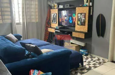 Apartamento com 1 dormitório à venda, 72 m² por r$ 159.000,00 - jardim casqueiro - cubatão/sp