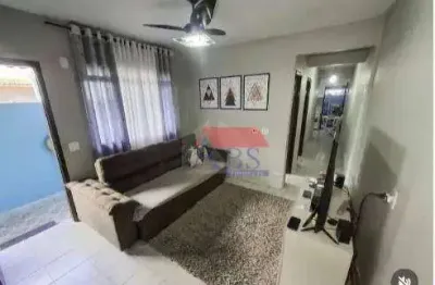 Casa com 2 dormitórios à venda, 58 m² por r$ 287.000 - vale verde - cubatão/sp