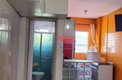Kitnet com 1 dormitório à venda, 26 m² por r$ 167.000 - ocian - praia grande/sp