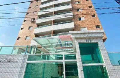 Apartamento com 2 dormitórios para alugar, 58 m² por r$ 3.000,01/mês - vila guilhermina - praia grande/sp
