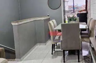 Casa com 3 dormitórios à venda, 110 m² por r$ 490.000,00 - jardim casqueiro - cubatão/sp