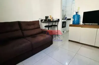 Kitnet com 1 dormitório à venda, 22 m² por r$ 175.000,00 - ocian - praia grande/sp