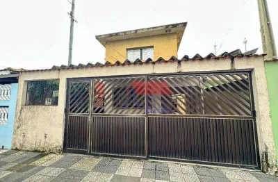 Casa com 2 dormitórios para alugar, 60 m² por r$ 1.534,00/mês - vila nova - cubatão/sp
