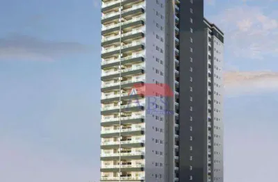 Apartamento com 2 dormitórios à venda, 58 m² por r$ 537.600,00 - aviação - praia grande/sp