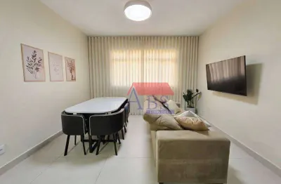 Apartamento com 3 dormitórios à venda, 93 m² por R$ 640.000 - Aparecida - Santos/SP