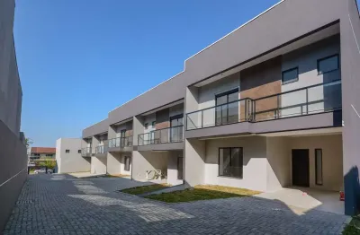 Casa em condomínio fechado com 3 quartos à venda na rua josé de oliveira franco, bairro alto, curitiba, 138 m2 por r$ 650.000