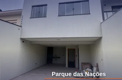 Sobrado novinho à venda no Parque das Nações!