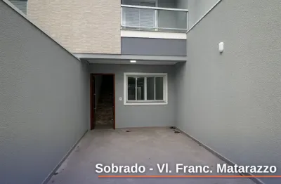 Sobrado moderno com área gourmet na vila francisco matarazzo