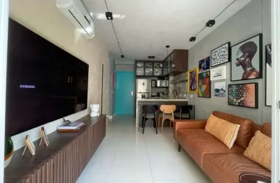 Apartamento com 1 dormitório à venda, 36 m² por r$ 450.000,00 - panamby - são paulo/sp