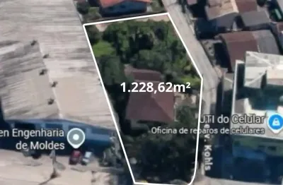 Terreno comercial à venda no Bom Retiro, Joinville 