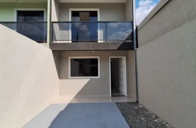 Casa com 3 quartos à venda no sítio cercado, curitiba , 101 m2 por r$ 430.000
