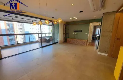 Apartamento com 3 dormitórios ( 3 suítes) à venda, 129 m² por r$ 2.500.000 - cambuí - campinas/sp