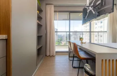 Studio para venda em indianópolis com 1 quarto, 25m²