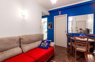 Apartamento tipo para venda em santa cecília com 1 quarto, 40m²