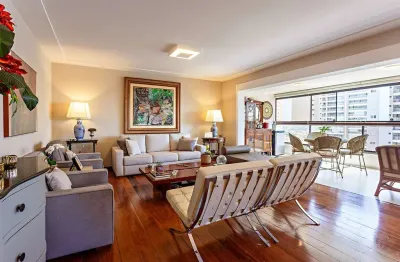 Apartamento tipo para venda em morumbi com 4 quartos, sendo 3 suítes, 195m²