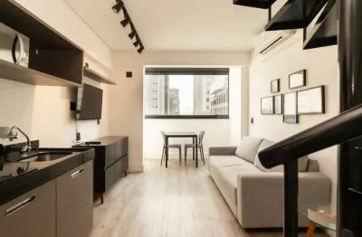 Apartamento tipo para venda em vila olímpia com 1 quarto, sendo 1 suíte, 45m²