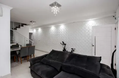 Sobrado para venda em vila palmeiras com 3 quartos, sendo 3 suítes, 155m²