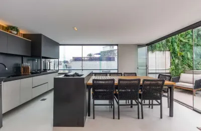 Cobertura para venda em moema com 2 quartos, sendo 2 suítes, 195m²