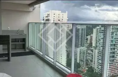 Apartamento à venda em são paulo, cidade monções, com 1 quarto, 42m²
