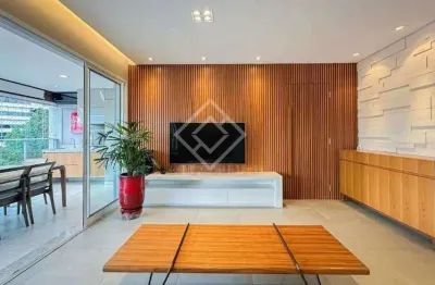 Apartamento à venda em são paulo, vila gertrudes, com 3 quartos, 133m²