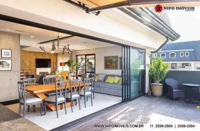 Cobertura à venda, 260 m² por r$ 5.580.000,00 - jardim paulista - são paulo/sp