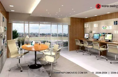 Sala à venda, 40 m² por r$ 370.900,00 - campo belo - são paulo/sp