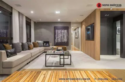 Apartamento com 4 dormitórios à venda, 218 m² por r$ 4.720.000,00 - alto da lapa - são paulo/sp