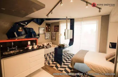 Studio com 1 dormitório à venda, 30 m² por r$ 520.000,00 - perdizes - são paulo/sp