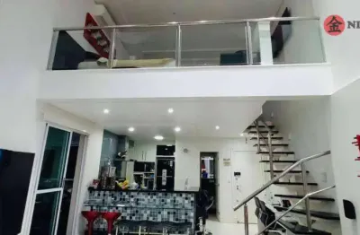 Apartamento duplex com 2 dormitórios à venda, 110 m² por r$ 1.000.000,00 - vila regente feijó - são paulo/sp