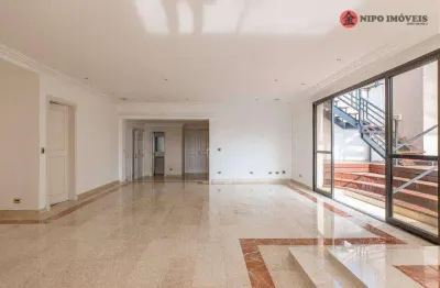 Cobertura com 3 dormitórios à venda, 481 m² por r$ 3.990.000,00 - indianópolis - são paulo/sp