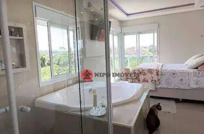 Sobrado com 4 dormitórios à venda, 280 m² por r$ 1.699.000,00 - parque são paulo - cotia/sp