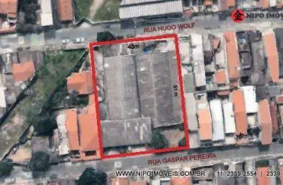 Terreno à venda, 2193 m² por r$ 6.579.000,00 - vila paulistania - são paulo/sp