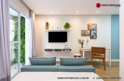 Studio com 1 dormitório à venda, 29 m² por r$ 349.000,00 - centro - são paulo/sp