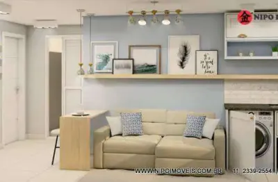 Apartamento com 2 dormitórios à venda, 38 m² por r$ 235.000,00 - vila carrão - são paulo/sp