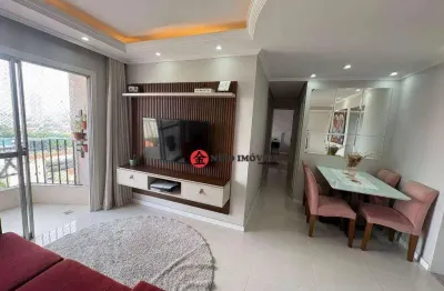 Apartamento com 3 dormitórios para alugar, 68 m² por r$ 3.666,00/mês - vila carrão - são paulo/sp