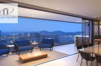 Apartamento à venda, 186 m² por r$ 2.980.000,00 - edifício sunset itapecuru - barueri/sp