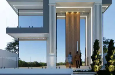 Casa com 4 dormitórios à venda, 440 m² por r$ 9.500.000,00 - gênesis 2 - santana de parnaíba/sp