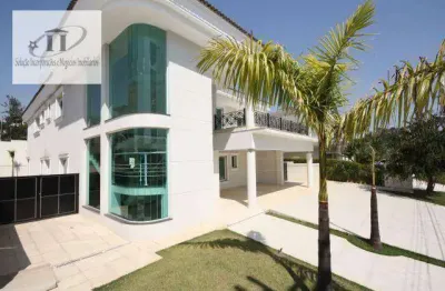 Casa com 5 dormitórios à venda, 662 m² por r$ 10.200.000,00 - residencial dois (tamboré) - santana de parnaíba/sp